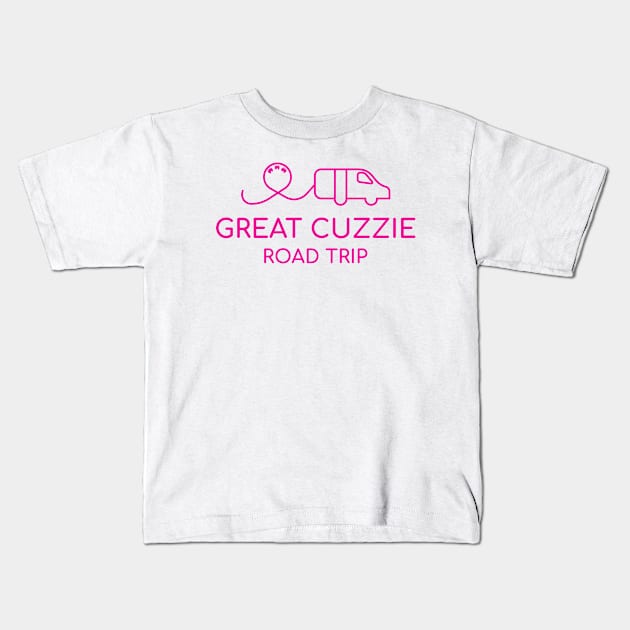 Great Cuzzie Road Trip Kids T-Shirt by Coaster Cuzzies